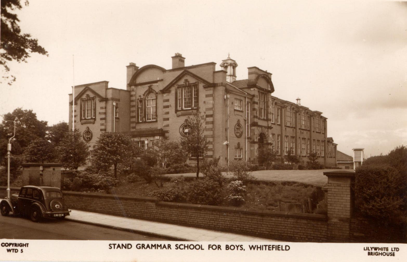 The school, brand spanking new