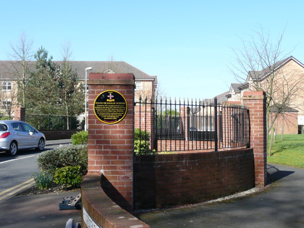 Old Standians Plaque